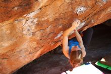 Bouldering in Hueco Tanks on 12/24/2018 with Blue Lizard Climbing and Yoga

Filename: SRM_20181224_1522180.jpg
Aperture: f/5.6
Shutter Speed: 1/320
Body: Canon EOS-1D Mark II
Lens: Canon EF 16-35mm f/2.8 L