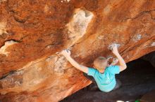 Bouldering in Hueco Tanks on 12/24/2018 with Blue Lizard Climbing and Yoga

Filename: SRM_20181224_1527070.jpg
Aperture: f/5.6
Shutter Speed: 1/320
Body: Canon EOS-1D Mark II
Lens: Canon EF 16-35mm f/2.8 L