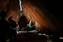 Bouldering in Hueco Tanks on 12/24/2018 with Blue Lizard Climbing and Yoga

Filename: SRM_20181224_1544510.jpg
Aperture: f/8.0
Shutter Speed: 1/250
Body: Canon EOS-1D Mark II
Lens: Canon EF 16-35mm f/2.8 L