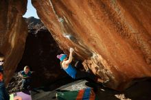 Bouldering in Hueco Tanks on 12/24/2018 with Blue Lizard Climbing and Yoga

Filename: SRM_20181224_1558360.jpg
Aperture: f/8.0
Shutter Speed: 1/250
Body: Canon EOS-1D Mark II
Lens: Canon EF 16-35mm f/2.8 L