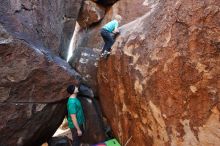 Bouldering in Hueco Tanks on 12/24/2018 with Blue Lizard Climbing and Yoga

Filename: SRM_20181224_1625410.jpg
Aperture: f/5.6
Shutter Speed: 1/125
Body: Canon EOS-1D Mark II
Lens: Canon EF 16-35mm f/2.8 L