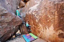 Bouldering in Hueco Tanks on 12/24/2018 with Blue Lizard Climbing and Yoga

Filename: SRM_20181224_1627070.jpg
Aperture: f/4.0
Shutter Speed: 1/160
Body: Canon EOS-1D Mark II
Lens: Canon EF 16-35mm f/2.8 L