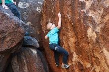 Bouldering in Hueco Tanks on 12/24/2018 with Blue Lizard Climbing and Yoga

Filename: SRM_20181224_1629090.jpg
Aperture: f/3.2
Shutter Speed: 1/200
Body: Canon EOS-1D Mark II
Lens: Canon EF 50mm f/1.8 II