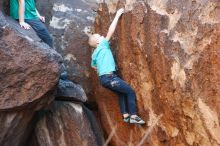 Bouldering in Hueco Tanks on 12/24/2018 with Blue Lizard Climbing and Yoga

Filename: SRM_20181224_1629130.jpg
Aperture: f/2.8
Shutter Speed: 1/200
Body: Canon EOS-1D Mark II
Lens: Canon EF 50mm f/1.8 II