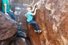 Bouldering in Hueco Tanks on 12/24/2018 with Blue Lizard Climbing and Yoga

Filename: SRM_20181224_1629180.jpg
Aperture: f/2.8
Shutter Speed: 1/200
Body: Canon EOS-1D Mark II
Lens: Canon EF 50mm f/1.8 II