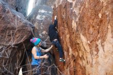 Bouldering in Hueco Tanks on 12/24/2018 with Blue Lizard Climbing and Yoga

Filename: SRM_20181224_1634280.jpg
Aperture: f/2.8
Shutter Speed: 1/200
Body: Canon EOS-1D Mark II
Lens: Canon EF 50mm f/1.8 II