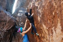 Bouldering in Hueco Tanks on 12/24/2018 with Blue Lizard Climbing and Yoga

Filename: SRM_20181224_1636430.jpg
Aperture: f/3.2
Shutter Speed: 1/200
Body: Canon EOS-1D Mark II
Lens: Canon EF 50mm f/1.8 II