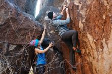 Bouldering in Hueco Tanks on 12/24/2018 with Blue Lizard Climbing and Yoga

Filename: SRM_20181224_1639100.jpg
Aperture: f/3.2
Shutter Speed: 1/200
Body: Canon EOS-1D Mark II
Lens: Canon EF 50mm f/1.8 II