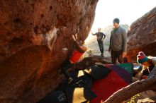 Bouldering in Hueco Tanks on 12/24/2018 with Blue Lizard Climbing and Yoga

Filename: SRM_20181224_1753240.jpg
Aperture: f/4.5
Shutter Speed: 1/200
Body: Canon EOS-1D Mark II
Lens: Canon EF 16-35mm f/2.8 L