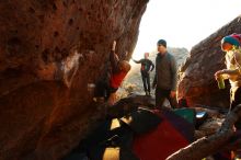Bouldering in Hueco Tanks on 12/24/2018 with Blue Lizard Climbing and Yoga

Filename: SRM_20181224_1753320.jpg
Aperture: f/5.6
Shutter Speed: 1/200
Body: Canon EOS-1D Mark II
Lens: Canon EF 16-35mm f/2.8 L