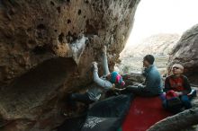 Bouldering in Hueco Tanks on 12/24/2018 with Blue Lizard Climbing and Yoga

Filename: SRM_20181224_1801210.jpg
Aperture: f/4.5
Shutter Speed: 1/160
Body: Canon EOS-1D Mark II
Lens: Canon EF 16-35mm f/2.8 L