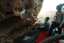 Bouldering in Hueco Tanks on 12/24/2018 with Blue Lizard Climbing and Yoga

Filename: SRM_20181224_1802230.jpg
Aperture: f/4.0
Shutter Speed: 1/160
Body: Canon EOS-1D Mark II
Lens: Canon EF 16-35mm f/2.8 L