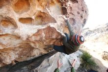 Bouldering in Hueco Tanks on 12/30/2018 with Blue Lizard Climbing and Yoga

Filename: SRM_20181230_1030380.jpg
Aperture: f/5.0
Shutter Speed: 1/200
Body: Canon EOS-1D Mark II
Lens: Canon EF 16-35mm f/2.8 L