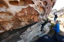 Bouldering in Hueco Tanks on 12/30/2018 with Blue Lizard Climbing and Yoga

Filename: SRM_20181230_1035090.jpg
Aperture: f/5.6
Shutter Speed: 1/200
Body: Canon EOS-1D Mark II
Lens: Canon EF 16-35mm f/2.8 L