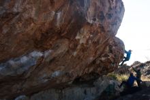 Bouldering in Hueco Tanks on 12/30/2018 with Blue Lizard Climbing and Yoga

Filename: SRM_20181230_1045410.jpg
Aperture: f/10.0
Shutter Speed: 1/250
Body: Canon EOS-1D Mark II
Lens: Canon EF 16-35mm f/2.8 L