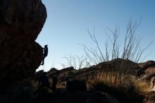 Bouldering in Hueco Tanks on 12/30/2018 with Blue Lizard Climbing and Yoga

Filename: SRM_20181230_1045570.jpg
Aperture: f/8.0
Shutter Speed: 1/400
Body: Canon EOS-1D Mark II
Lens: Canon EF 16-35mm f/2.8 L