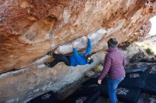 Bouldering in Hueco Tanks on 12/30/2018 with Blue Lizard Climbing and Yoga

Filename: SRM_20181230_1116350.jpg
Aperture: f/5.6
Shutter Speed: 1/250
Body: Canon EOS-1D Mark II
Lens: Canon EF 16-35mm f/2.8 L