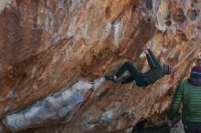 Bouldering in Hueco Tanks on 12/30/2018 with Blue Lizard Climbing and Yoga

Filename: SRM_20181230_1130240.jpg
Aperture: f/3.5
Shutter Speed: 1/400
Body: Canon EOS-1D Mark II
Lens: Canon EF 50mm f/1.8 II