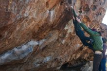 Bouldering in Hueco Tanks on 12/30/2018 with Blue Lizard Climbing and Yoga

Filename: SRM_20181230_1130350.jpg
Aperture: f/4.0
Shutter Speed: 1/400
Body: Canon EOS-1D Mark II
Lens: Canon EF 50mm f/1.8 II