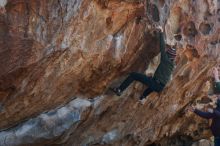 Bouldering in Hueco Tanks on 12/30/2018 with Blue Lizard Climbing and Yoga

Filename: SRM_20181230_1130362.jpg
Aperture: f/4.0
Shutter Speed: 1/400
Body: Canon EOS-1D Mark II
Lens: Canon EF 50mm f/1.8 II