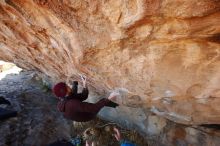 Bouldering in Hueco Tanks on 12/30/2018 with Blue Lizard Climbing and Yoga

Filename: SRM_20181230_1228210.jpg
Aperture: f/5.6
Shutter Speed: 1/250
Body: Canon EOS-1D Mark II
Lens: Canon EF 16-35mm f/2.8 L