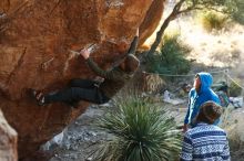 Bouldering in Hueco Tanks on 12/30/2018 with Blue Lizard Climbing and Yoga

Filename: SRM_20181230_1531420.jpg
Aperture: f/4.0
Shutter Speed: 1/400
Body: Canon EOS-1D Mark II
Lens: Canon EF 50mm f/1.8 II