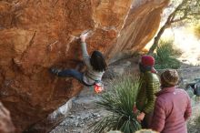 Bouldering in Hueco Tanks on 12/30/2018 with Blue Lizard Climbing and Yoga

Filename: SRM_20181230_1536080.jpg
Aperture: f/3.5
Shutter Speed: 1/400
Body: Canon EOS-1D Mark II
Lens: Canon EF 50mm f/1.8 II