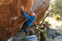 Bouldering in Hueco Tanks on 12/30/2018 with Blue Lizard Climbing and Yoga

Filename: SRM_20181230_1541541.jpg
Aperture: f/3.5
Shutter Speed: 1/320
Body: Canon EOS-1D Mark II
Lens: Canon EF 50mm f/1.8 II