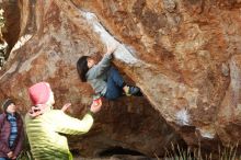 Bouldering in Hueco Tanks on 12/30/2018 with Blue Lizard Climbing and Yoga

Filename: SRM_20181230_1544360.jpg
Aperture: f/4.0
Shutter Speed: 1/320
Body: Canon EOS-1D Mark II
Lens: Canon EF 50mm f/1.8 II