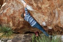 Bouldering in Hueco Tanks on 12/30/2018 with Blue Lizard Climbing and Yoga

Filename: SRM_20181230_1546081.jpg
Aperture: f/3.5
Shutter Speed: 1/320
Body: Canon EOS-1D Mark II
Lens: Canon EF 50mm f/1.8 II