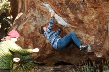 Bouldering in Hueco Tanks on 12/30/2018 with Blue Lizard Climbing and Yoga

Filename: SRM_20181230_1546161.jpg
Aperture: f/4.5
Shutter Speed: 1/320
Body: Canon EOS-1D Mark II
Lens: Canon EF 50mm f/1.8 II