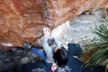 Bouldering in Hueco Tanks on 12/30/2018 with Blue Lizard Climbing and Yoga

Filename: SRM_20181230_1622400.jpg
Aperture: f/3.2
Shutter Speed: 1/200
Body: Canon EOS-1D Mark II
Lens: Canon EF 16-35mm f/2.8 L