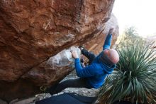 Bouldering in Hueco Tanks on 12/30/2018 with Blue Lizard Climbing and Yoga

Filename: SRM_20181230_1632300.jpg
Aperture: f/4.5
Shutter Speed: 1/250
Body: Canon EOS-1D Mark II
Lens: Canon EF 16-35mm f/2.8 L