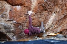 Bouldering in Hueco Tanks on 12/30/2018 with Blue Lizard Climbing and Yoga

Filename: SRM_20181230_1659540.jpg
Aperture: f/3.2
Shutter Speed: 1/200
Body: Canon EOS-1D Mark II
Lens: Canon EF 16-35mm f/2.8 L