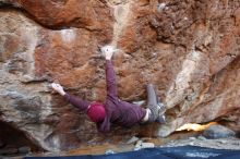 Bouldering in Hueco Tanks on 12/30/2018 with Blue Lizard Climbing and Yoga

Filename: SRM_20181230_1659550.jpg
Aperture: f/3.2
Shutter Speed: 1/200
Body: Canon EOS-1D Mark II
Lens: Canon EF 16-35mm f/2.8 L