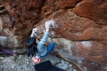 Bouldering in Hueco Tanks on 12/30/2018 with Blue Lizard Climbing and Yoga

Filename: SRM_20181230_1711590.jpg
Aperture: f/4.0
Shutter Speed: 1/200
Body: Canon EOS-1D Mark II
Lens: Canon EF 16-35mm f/2.8 L