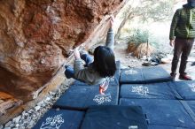 Bouldering in Hueco Tanks on 12/30/2018 with Blue Lizard Climbing and Yoga

Filename: SRM_20181230_1713160.jpg
Aperture: f/2.8
Shutter Speed: 1/160
Body: Canon EOS-1D Mark II
Lens: Canon EF 16-35mm f/2.8 L