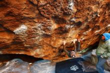 Bouldering in Hueco Tanks on 12/30/2018 with Blue Lizard Climbing and Yoga

Filename: SRM_20181230_1756430.jpg
Aperture: f/2.8
Shutter Speed: 1/60
Body: Canon EOS-1D Mark II
Lens: Canon EF 16-35mm f/2.8 L