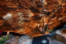 Bouldering in Hueco Tanks on 12/30/2018 with Blue Lizard Climbing and Yoga

Filename: SRM_20181230_1758030.jpg
Aperture: f/2.8
Shutter Speed: 1/60
Body: Canon EOS-1D Mark II
Lens: Canon EF 16-35mm f/2.8 L