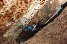 Bouldering in Hueco Tanks on 01/01/2019 with Blue Lizard Climbing and Yoga

Filename: SRM_20190101_1048420.jpg
Aperture: f/3.5
Shutter Speed: 1/200
Body: Canon EOS-1D Mark II
Lens: Canon EF 16-35mm f/2.8 L