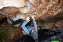 Bouldering in Hueco Tanks on 01/01/2019 with Blue Lizard Climbing and Yoga

Filename: SRM_20190101_1106571.jpg
Aperture: f/4.0
Shutter Speed: 1/250
Body: Canon EOS-1D Mark II
Lens: Canon EF 16-35mm f/2.8 L