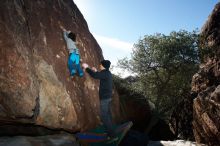 Bouldering in Hueco Tanks on 01/01/2019 with Blue Lizard Climbing and Yoga

Filename: SRM_20190101_1218520.jpg
Aperture: f/7.1
Shutter Speed: 1/250
Body: Canon EOS-1D Mark II
Lens: Canon EF 16-35mm f/2.8 L