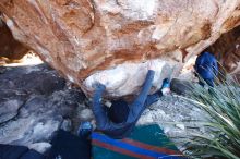 Bouldering in Hueco Tanks on 01/01/2019 with Blue Lizard Climbing and Yoga

Filename: SRM_20190101_1342070.jpg
Aperture: f/3.5
Shutter Speed: 1/250
Body: Canon EOS-1D Mark II
Lens: Canon EF 16-35mm f/2.8 L