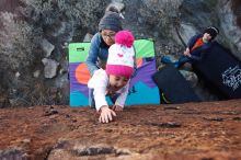 Bouldering in Hueco Tanks on 01/01/2019 with Blue Lizard Climbing and Yoga

Filename: SRM_20190101_1425440.jpg
Aperture: f/5.0
Shutter Speed: 1/250
Body: Canon EOS-1D Mark II
Lens: Canon EF 16-35mm f/2.8 L