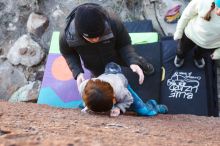 Bouldering in Hueco Tanks on 01/01/2019 with Blue Lizard Climbing and Yoga

Filename: SRM_20190101_1441290.jpg
Aperture: f/4.0
Shutter Speed: 1/200
Body: Canon EOS-1D Mark II
Lens: Canon EF 16-35mm f/2.8 L