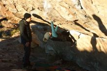 Bouldering in Hueco Tanks on 01/01/2019 with Blue Lizard Climbing and Yoga

Filename: SRM_20190101_1729480.jpg
Aperture: f/4.0
Shutter Speed: 1/200
Body: Canon EOS-1D Mark II
Lens: Canon EF 50mm f/1.8 II