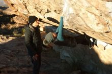 Bouldering in Hueco Tanks on 01/01/2019 with Blue Lizard Climbing and Yoga

Filename: SRM_20190101_1729550.jpg
Aperture: f/4.0
Shutter Speed: 1/200
Body: Canon EOS-1D Mark II
Lens: Canon EF 50mm f/1.8 II