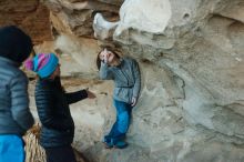 Bouldering in Hueco Tanks on 01/01/2019 with Blue Lizard Climbing and Yoga

Filename: SRM_20190101_1813550.jpg
Aperture: f/2.8
Shutter Speed: 1/250
Body: Canon EOS-1D Mark II
Lens: Canon EF 50mm f/1.8 II