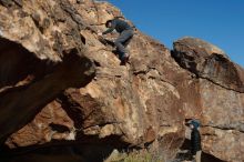 Bouldering in Hueco Tanks on 12/31/2018 with Blue Lizard Climbing and Yoga

Filename: SRM_20181231_1456580.jpg
Aperture: f/5.6
Shutter Speed: 1/500
Body: Canon EOS-1D Mark II
Lens: Canon EF 50mm f/1.8 II