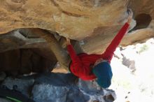 Bouldering in Hueco Tanks on 12/31/2018 with Blue Lizard Climbing and Yoga

Filename: SRM_20181231_1520080.jpg
Aperture: f/4.0
Shutter Speed: 1/250
Body: Canon EOS-1D Mark II
Lens: Canon EF 50mm f/1.8 II